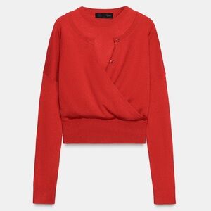 Double Layer Knit Cardigan from Zara